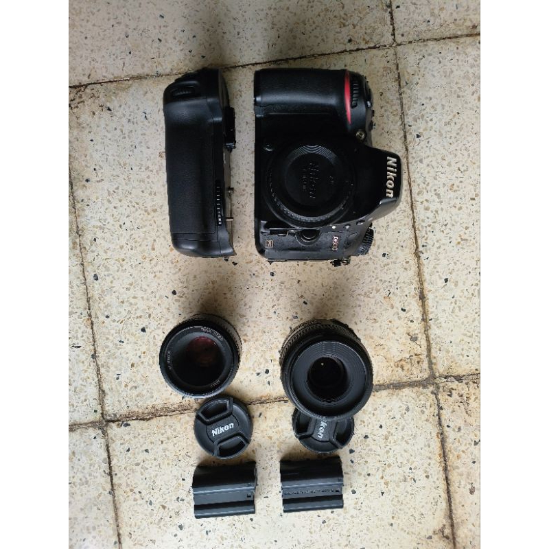 Nikon D600 BG Lensa Afd 50mm F1.8. Afs 40mm F2.8 Batre 2