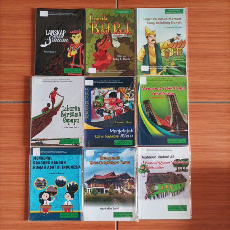 BUKU BACAAN UNTUK ANAK SETINGKAT SD