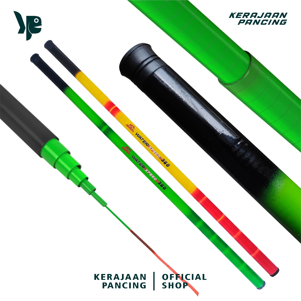 Kerajaan Pancing - JORAN TEGEK WATER SPEED JORAN PANCING ANTENA CARBON MEDIUM ACTION UKURAN 1.8M - 4