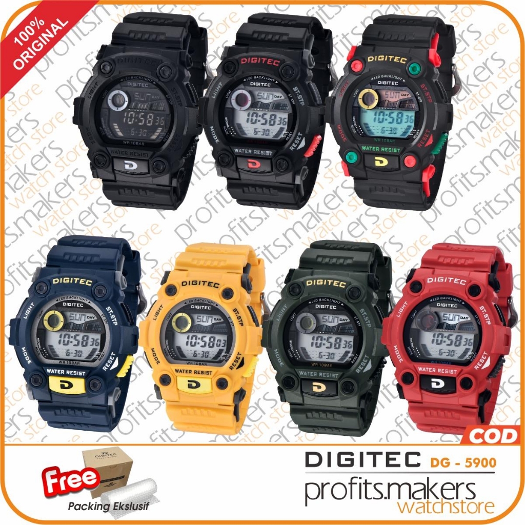 DIGITEC DG 5900 / DG-5900 / DG 5900 Watch Jam Tangan ORIGINAL