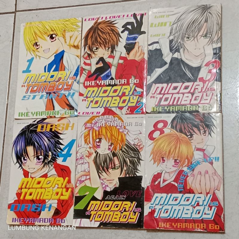 Komik Midori is A tomboy Bekas