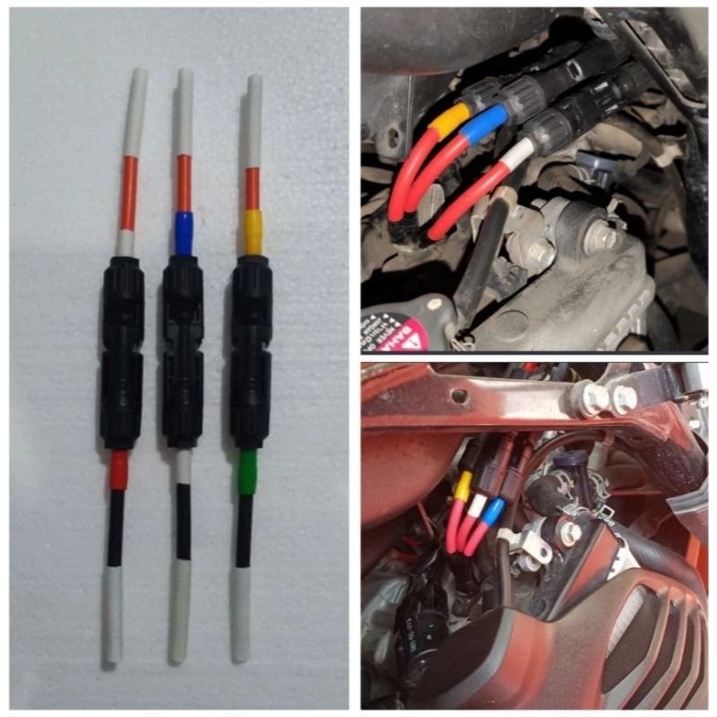 Konektor pengganti soket spul standar Yamaha Aerox 155 / Lexi 125 kode error 12