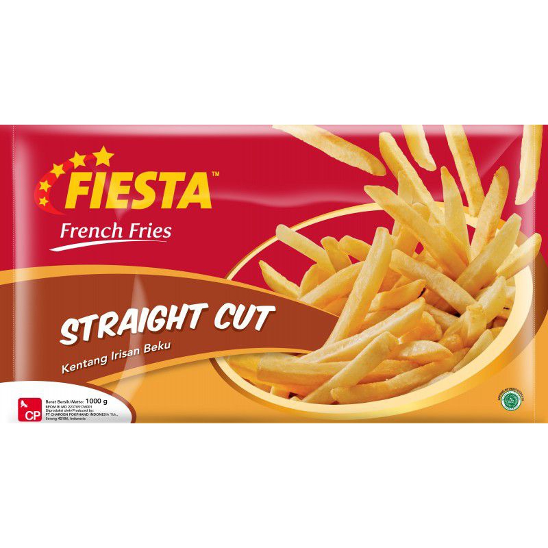 

fiesta French fries straight cut 500gr