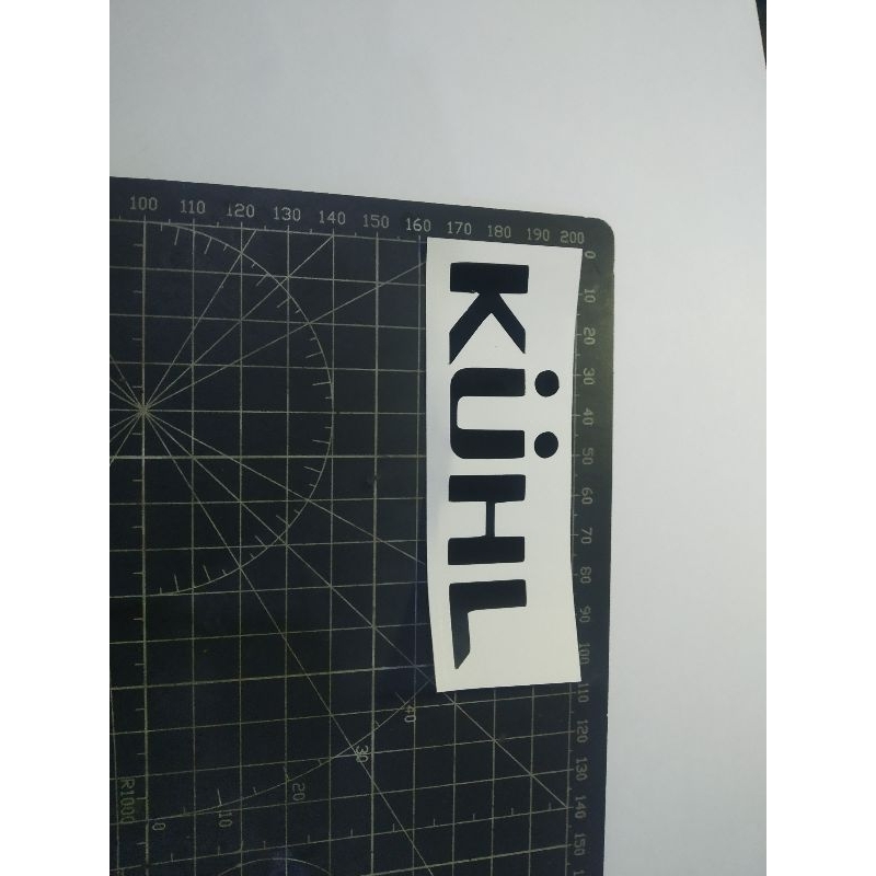 

cutting stiker kuhl