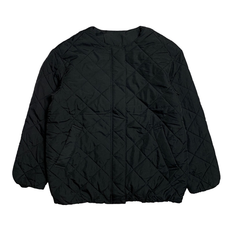 GU Black Quilted Jacket