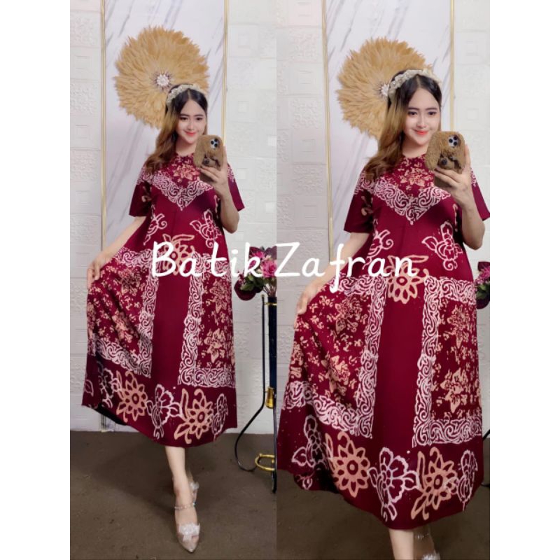 PROMO DASTER TWILL ORI BATIK CAP MALAMAN DASTER TWILL PEKALONGAN DASTER KEKINIAN DRESS BATIK