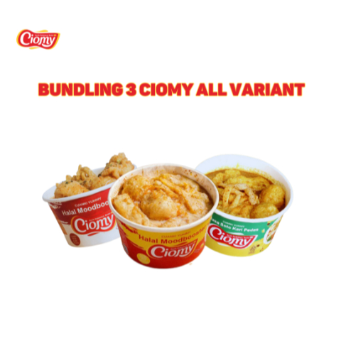 

- Paket Bundling 3 Cuanki Cheese Soto Kari dan Chicken Spicy