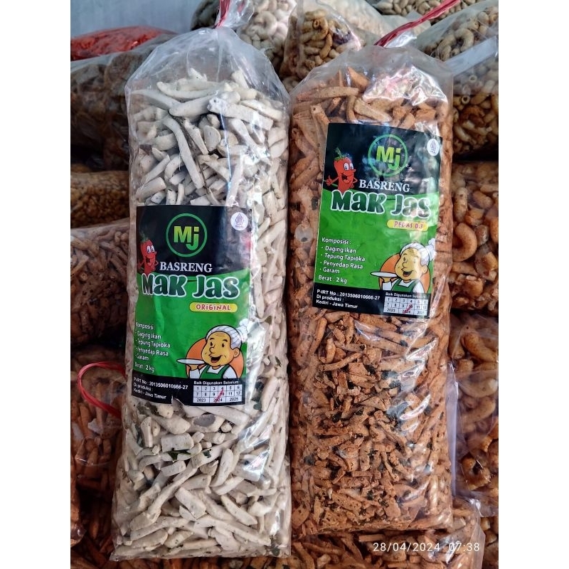 

Stik Basreng/Snack Kiloan 1Kg (Free Bubble Wrap)
