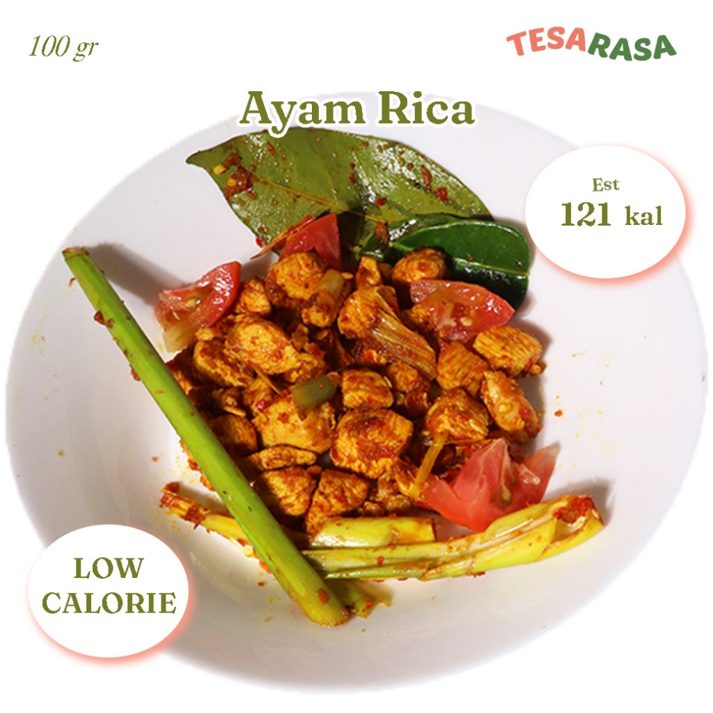 

Frozen Food Ayam Rica Tesarasa - Satu Porsi Lauk Frozen Sehat Rendah Kalori