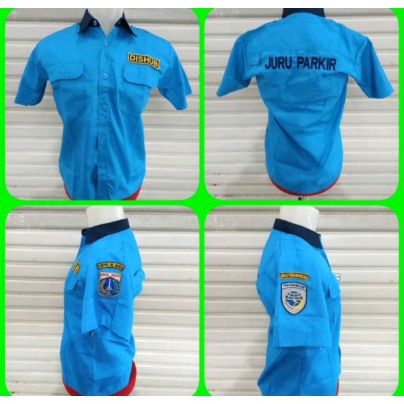 kemeja DISHUB / juru parkir