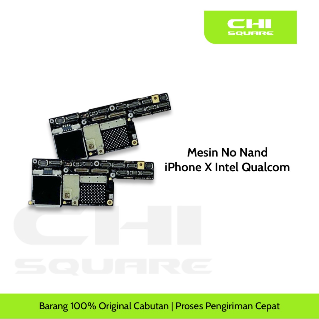 Mesin Non Nand Galau iPhone X Intel Qualcom