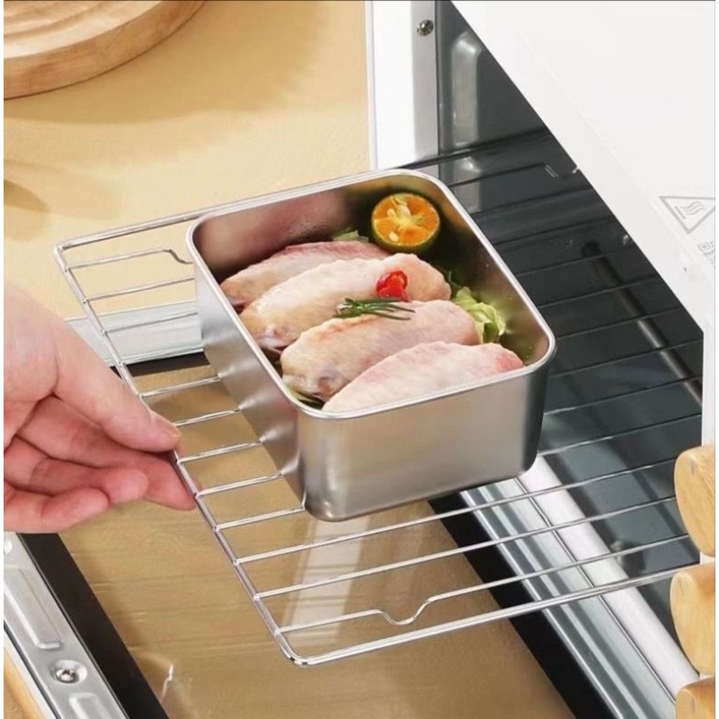 KOTAK BEKAL STAINLESS KECIL/wadah makanan stainless / kotak bekal stainless 304 multifungsi