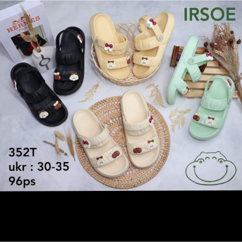 irsoe 352 sandal karet gunung wanita remaja korea