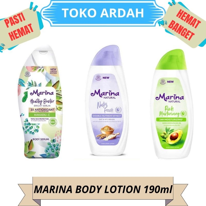 MARINA HAND BODY LOTION 190ML