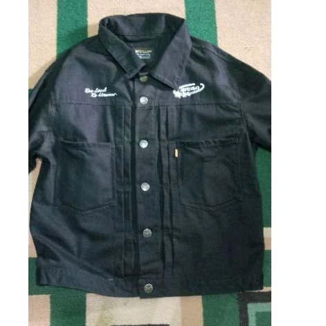 erigo trucker jacket x JKT48 team black
