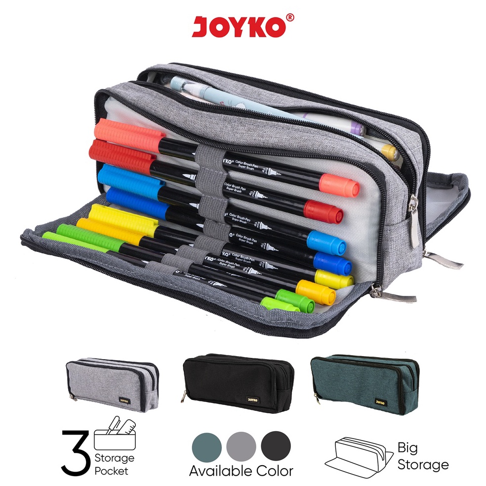 

Kotak Tempat Pensil Pencil Case Joyko PC56 ART K3D7