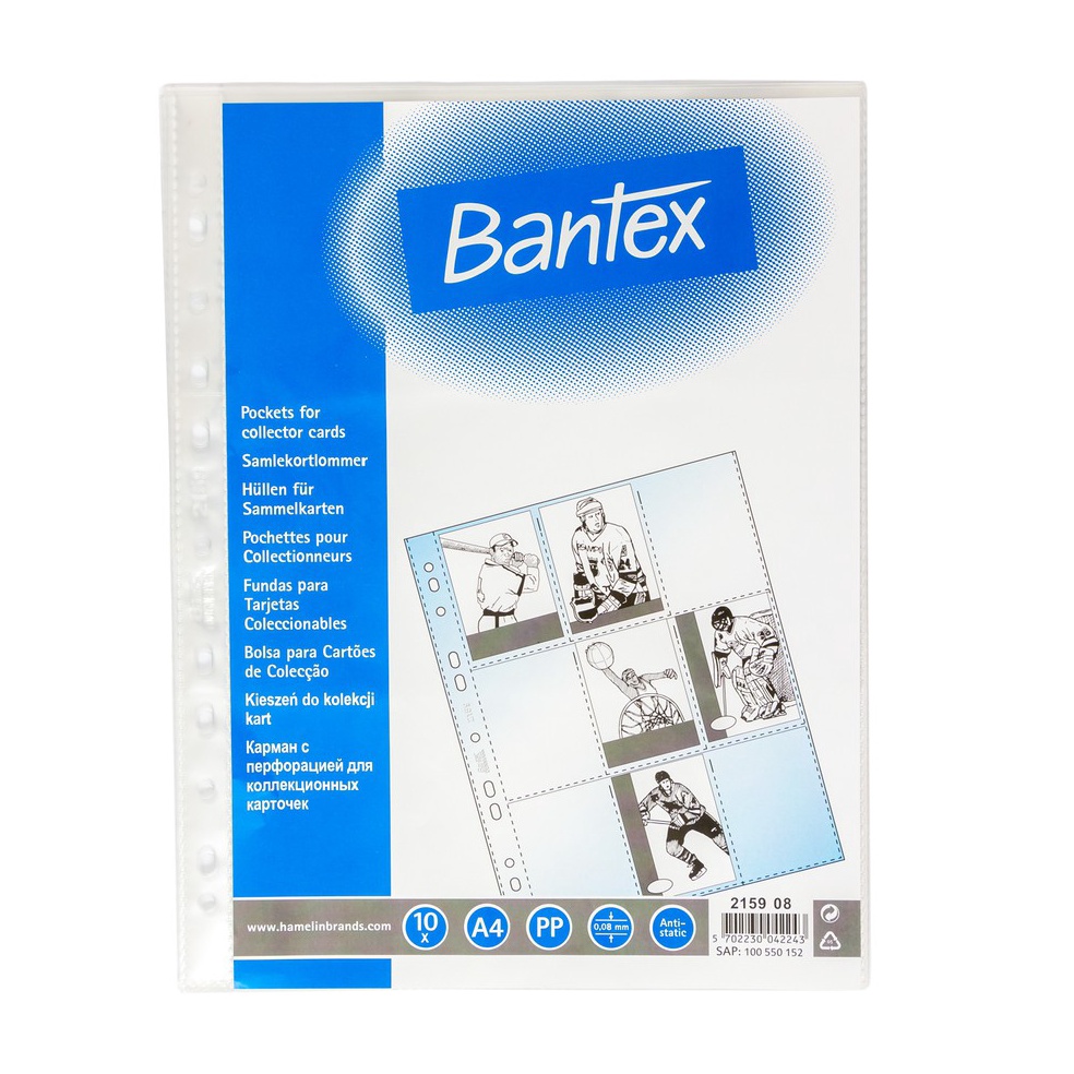 

Bantex Collector Pocket Sleeve PP 1 sheets 2159 8 ART A1V5