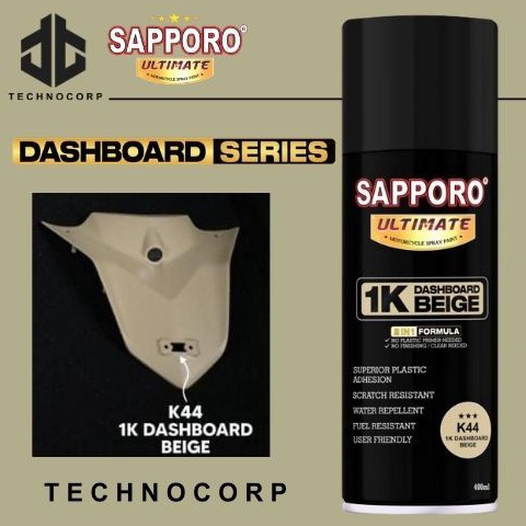 

Cat 1K SAPPORO ULTIMATE K44 DASHBOARD BEIGE BODY KASAR CREAM 4ML ART K7X3