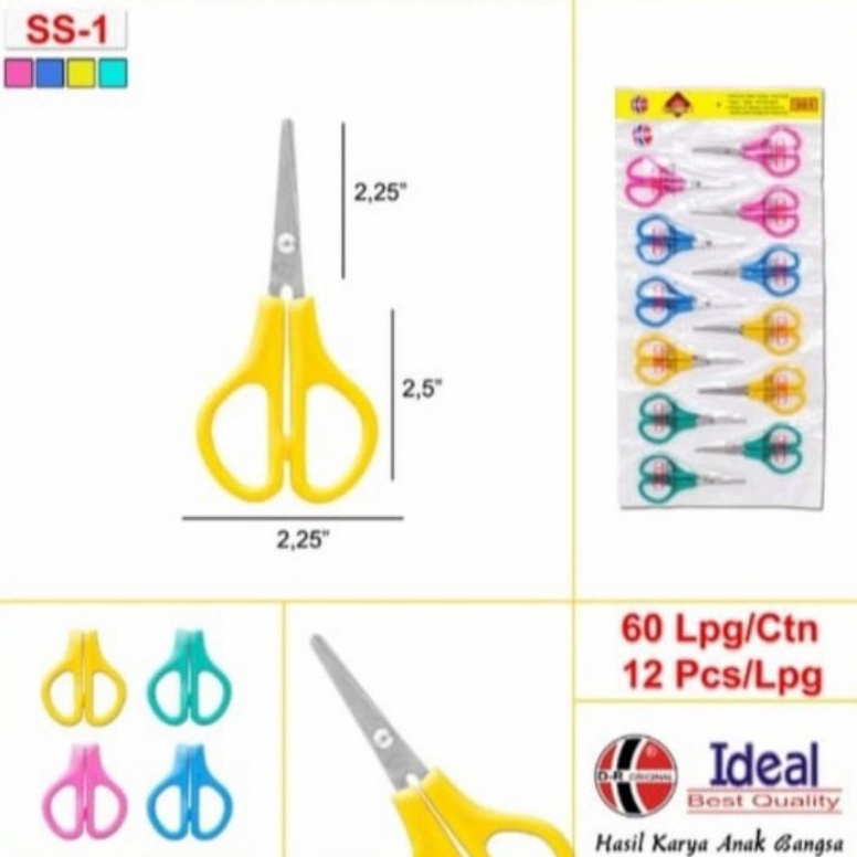 

Gunting renceng Trend SS1 1lbr12pcs ART T1F4