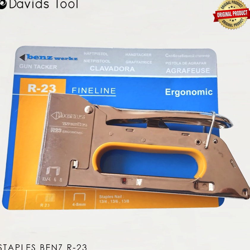 

Stapler Staples Gun Tacker Steples Streples Tembak Setaples Benz R23 ART V2U3