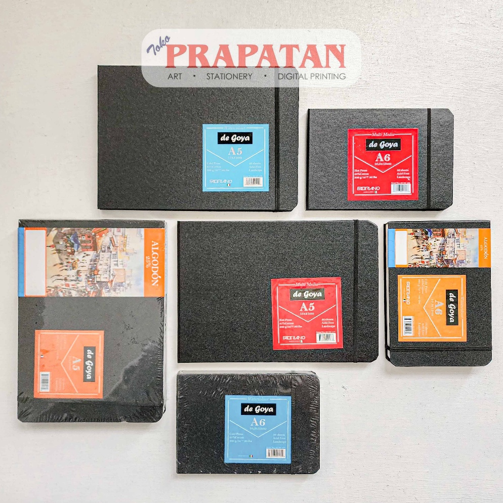 

De Goya Stitch Watercolor Book Buku Cat Air ART N4K8