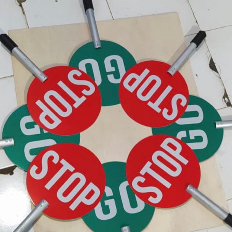 

plangsign stop go petunjuk lalu lintas ART Z6S5
