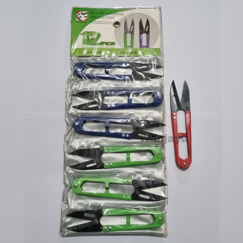 

Gunting catrek cekris thread cutter potong benang kecil FStrong FS858B 12 pcs ART B2N3