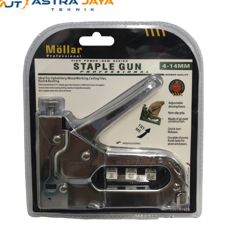 

Staples Gun Mollar 3 in 1 Hekter Stapler Tembak Jok Paku Tembak Manual Hand Tacker ART C9I2