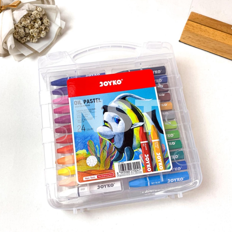

Oil Pastels Krayon Crayon Joyko 24 Warna ART X4X7