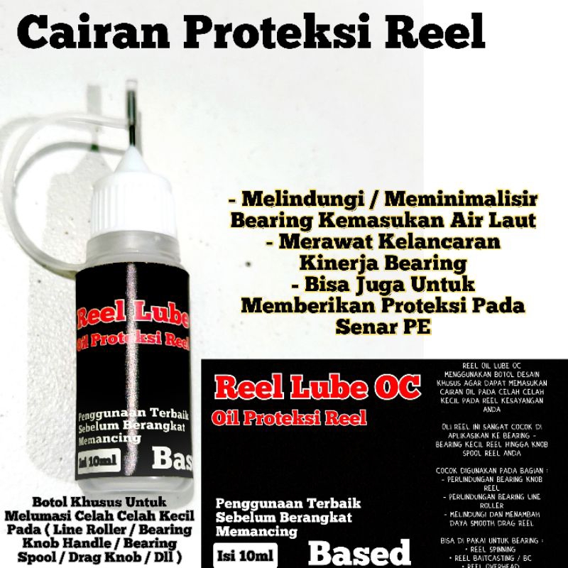 Cairan Pelumas Proteksi Bearing Reel Dari Korosi Oil Reel Bukan Grease