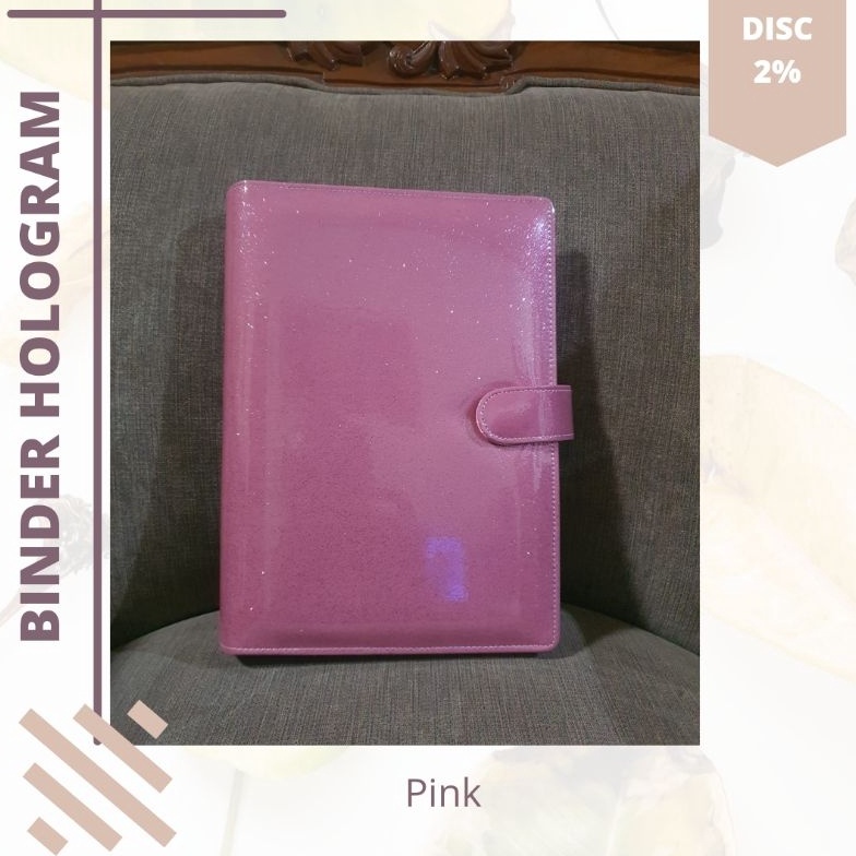 

Binder Hologram Gliter Laminasi A5 B5 ART J2S9
