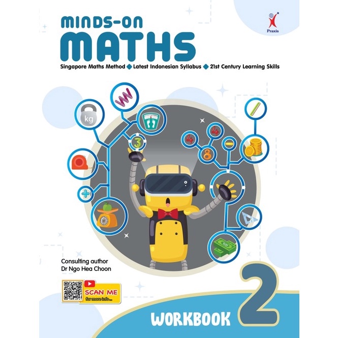 

Mindson Maths Level 1 6 Textbook and Workbook Praxis Workbook Lv2 ART W2D6