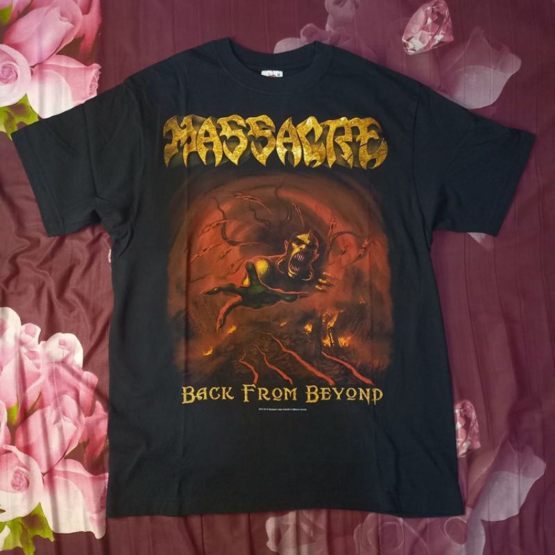 Kaos Tshirt Massacre - Back from beyond originall