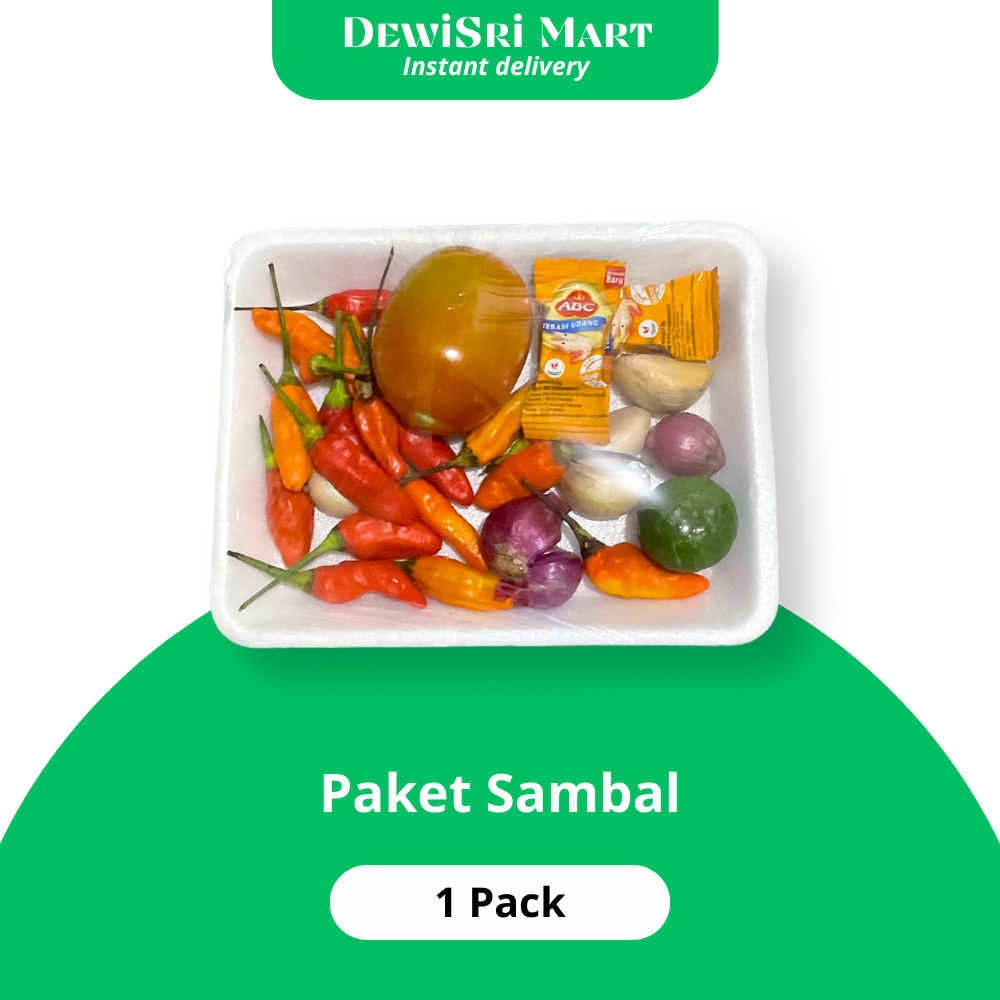

Paket Sambal/Sambel Lengkap 1 Pack ABC - Dewi Sri Mart