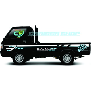 Stiker Cutting Mobil Pick Up Mitsubishi l300 Sticker stay humble Stiker List Mobil Pick Up mitsubish