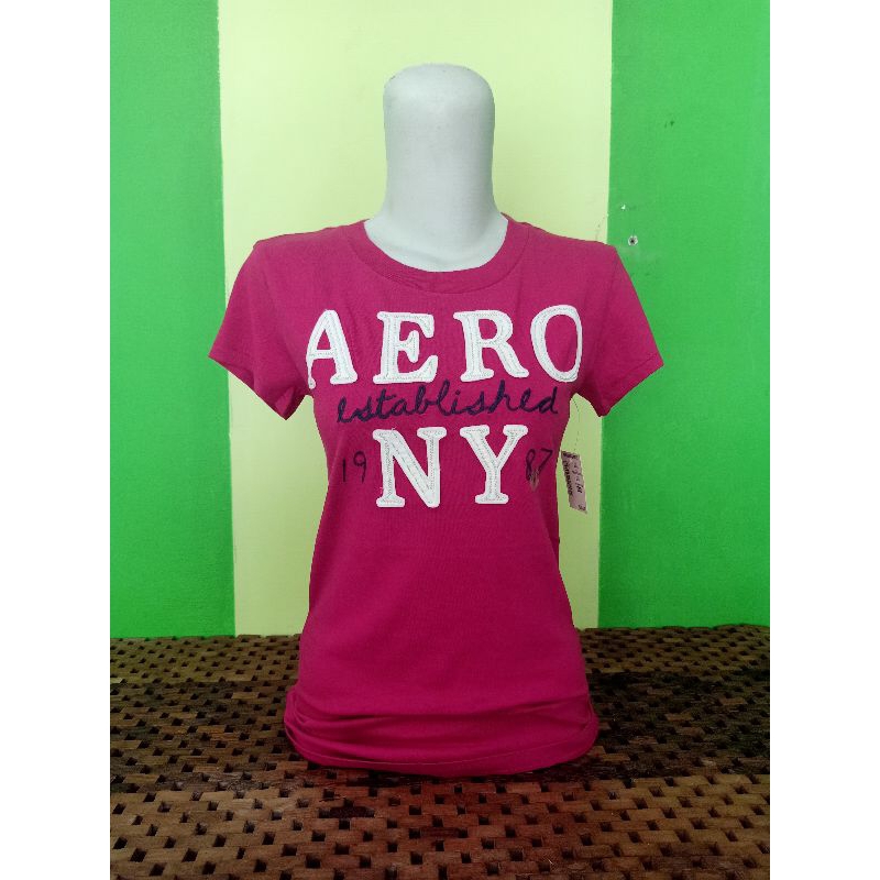 Kaos wanita branded original aeropostale