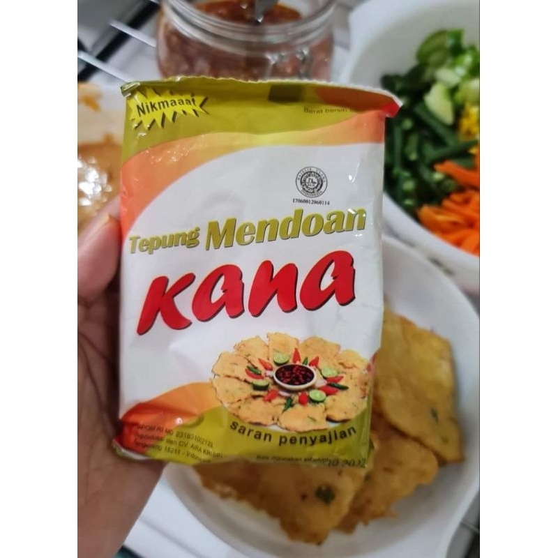 

Kana tepung mendoan 80gr / kana tempe tepung praktis