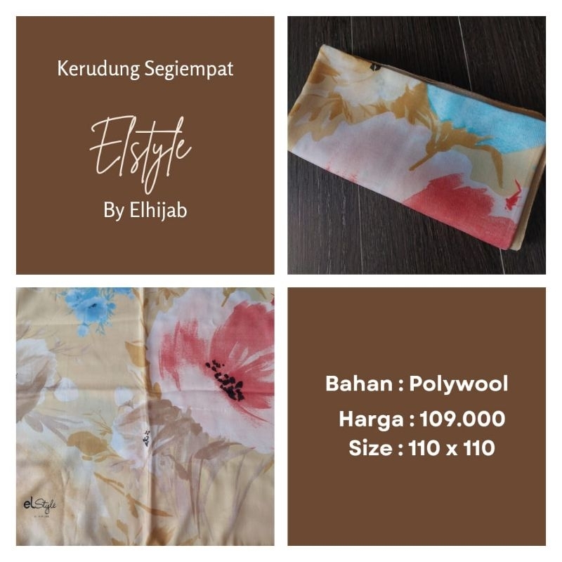 Segiempat Elstyle by Elhijab
