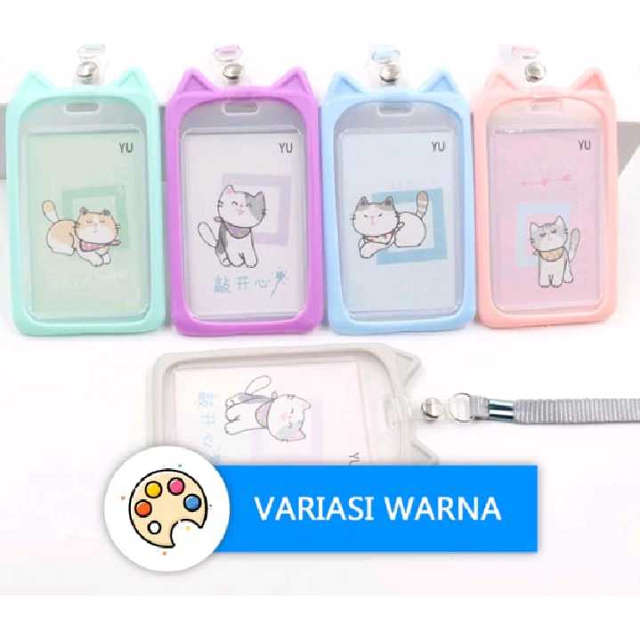 

WSW - Lanyard Card Holder gantungan Mrt id card kartu akses name tag Import