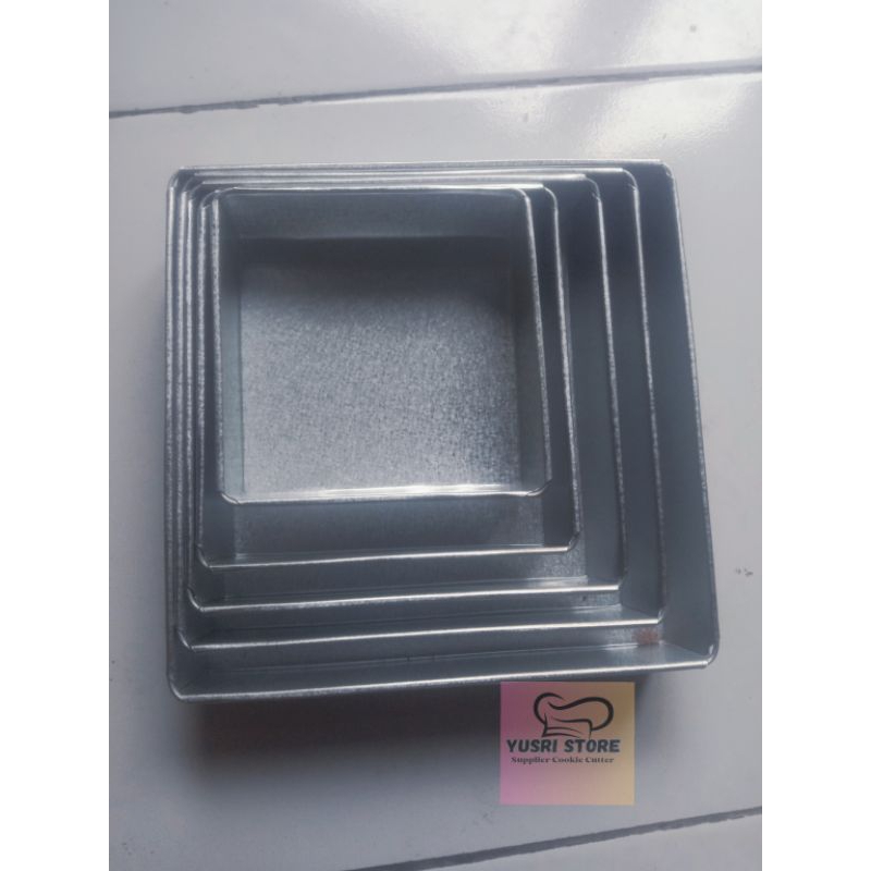 loyang kotak murah-loyang kotak mini-loyang kue 1set 5 pcs
