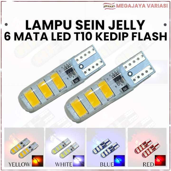 Lampu sen jelly flash sein jelly kedip bisa flash satu set universal MJ55