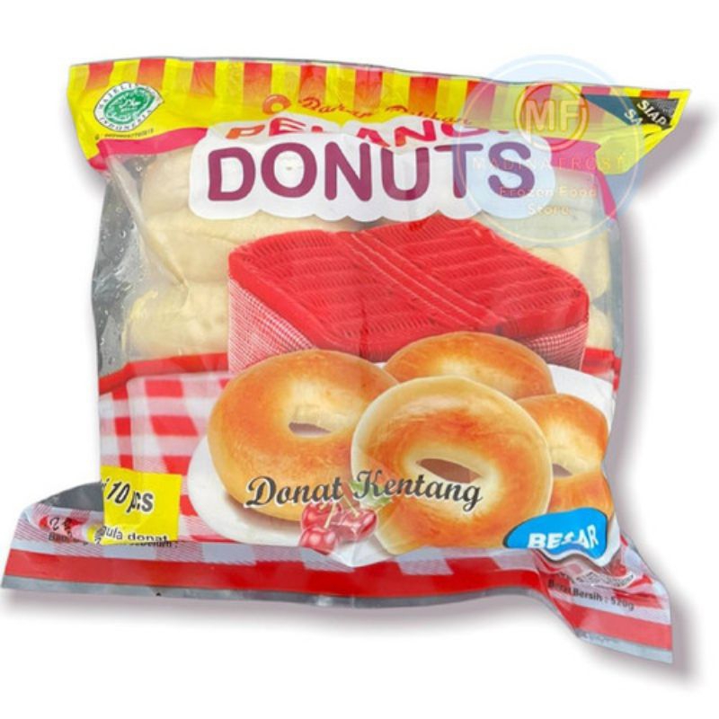 

donat pelangi isi 10