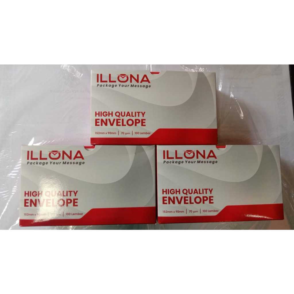 

Amplop Illona No.104 Ukuran Tanggung Silicon Polos