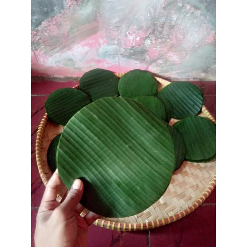 

DAUN PISANG BULAT MURAH