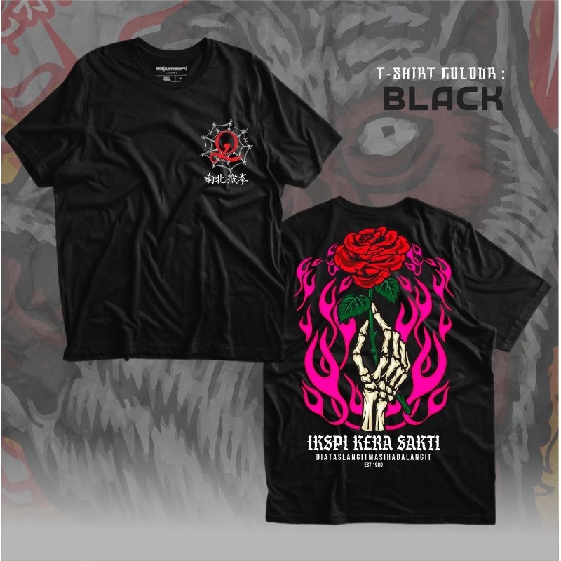 Kaos IKSPI Kera Sakti Mawar Merah