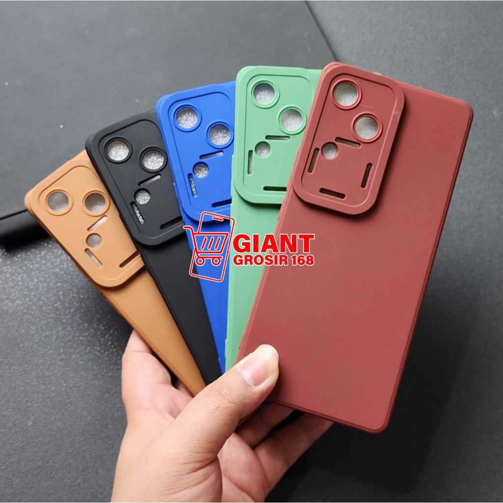 Softcase Vivo V30 Vivo V30 Pro Vivo V40 5G Vivo V40 Pro 5G Case Macaron Pro Kamera Vivo V30 Vivo V30