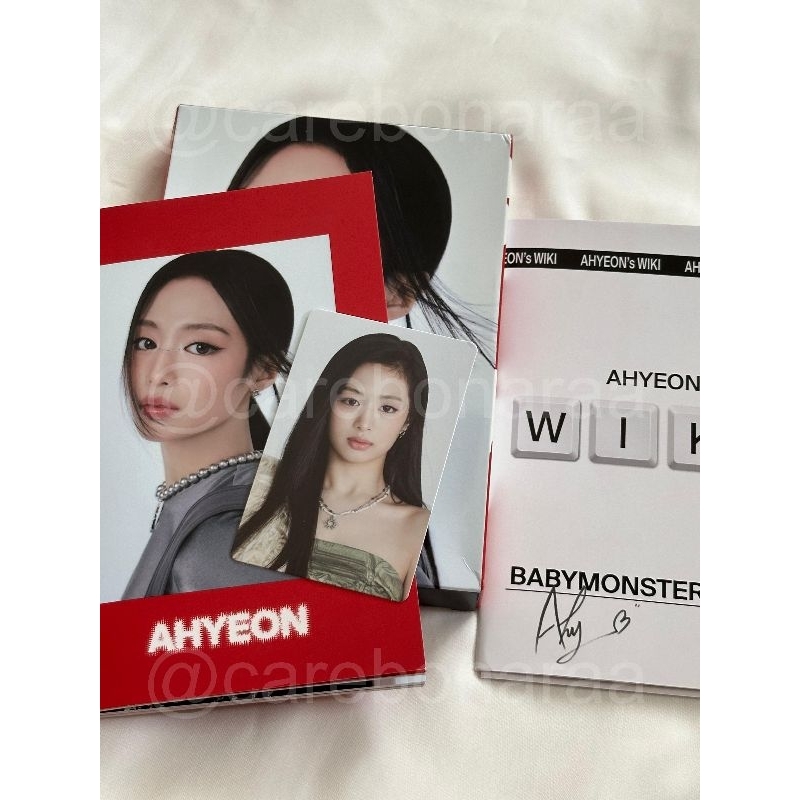 BABY MONSTER AHYEON YG SELECT TAG ALBUM ONLY OFFICIAL