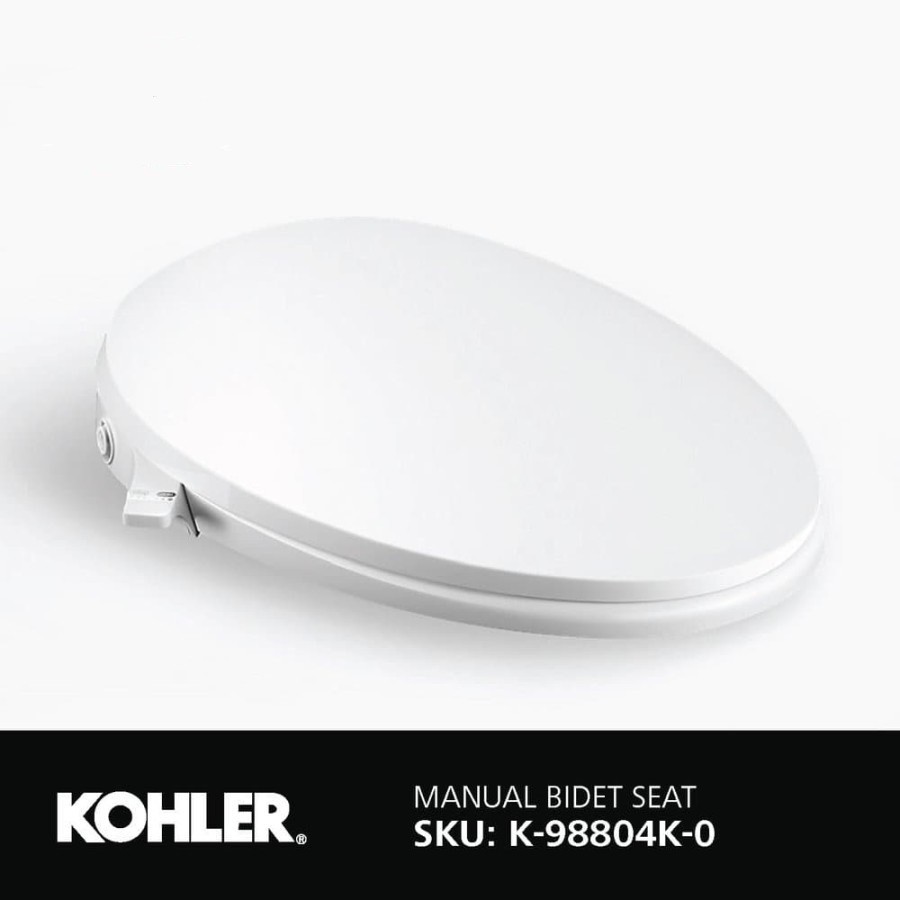 KOHLER K-98804K-0 - TUTUP CLOSET DUDUK - C3 030 MANUAL BIDET SEAT - Toilet Cover