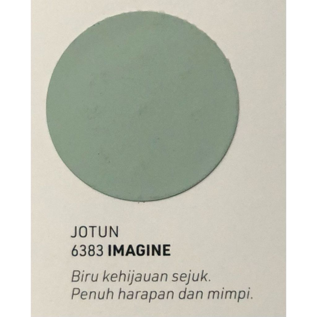 JOTUN Majestic SENSE 6383 - Imagine 2.5 L / 4 KG Cat Tembok Dalam Interior cat jotun 4kg NEW PRODUCT