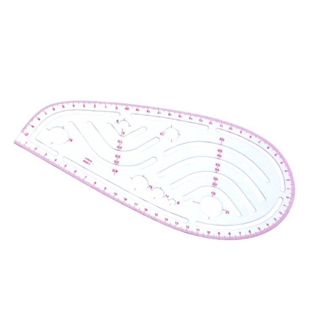 

Penggaris Jahit Pola LenganLingkar Tangan Sleeve Armhole No 641 ART H4D3